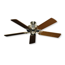 52" Dixie Belle Ceiling Fan - Antique Brass with Natural Cherry Blades