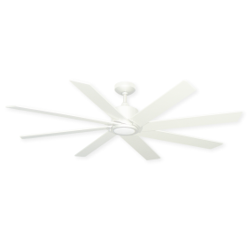 60" TroposAir Northstar Ceiling Fan - Pure White